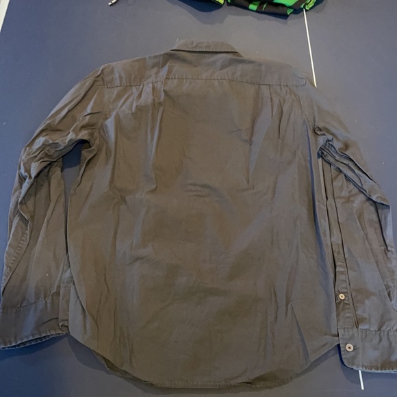 Medium Gray American Eagle Button Down Shirt - Picture 4 of 4